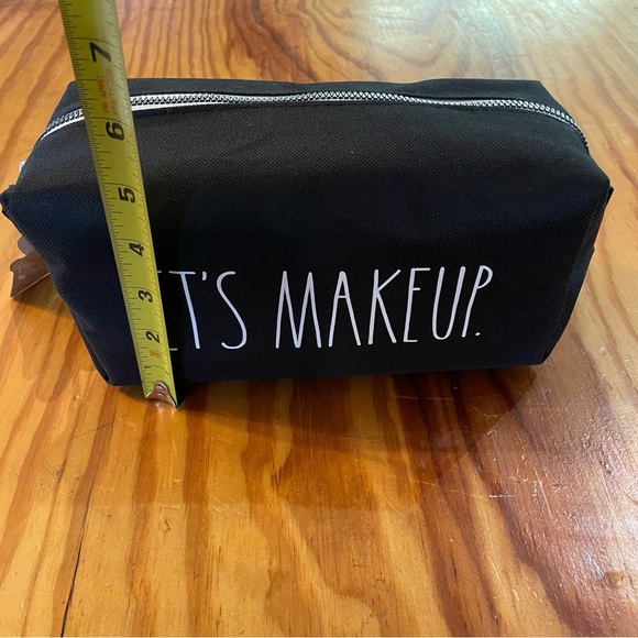 🆕 Rae Dunn | "LET’S MAKEUP" Cosmetic Bag NEW - Picture 4 of 8